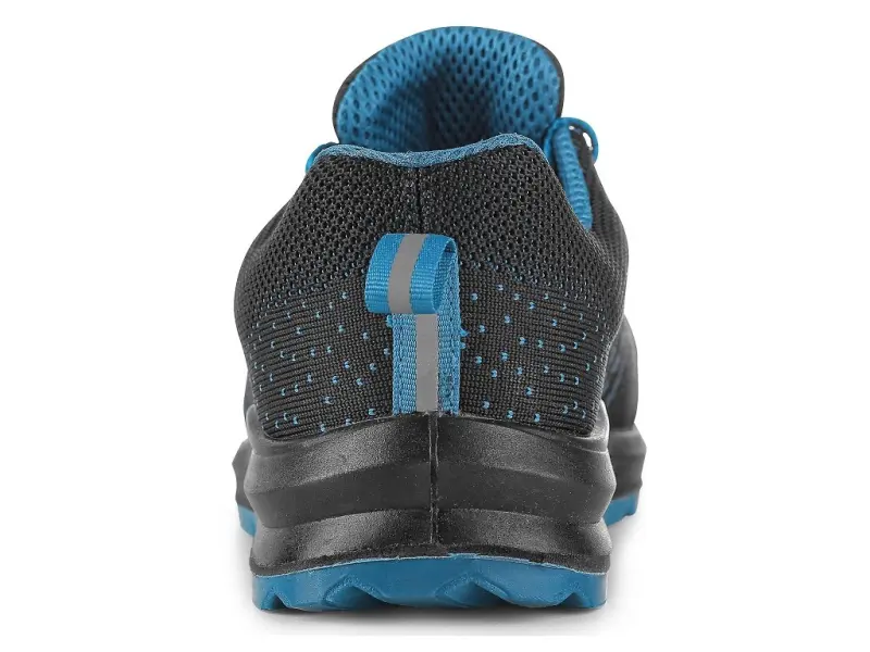 Obuv polobotka CXS TEXLINE KORNAT O1, černo-modrá, vel. 39